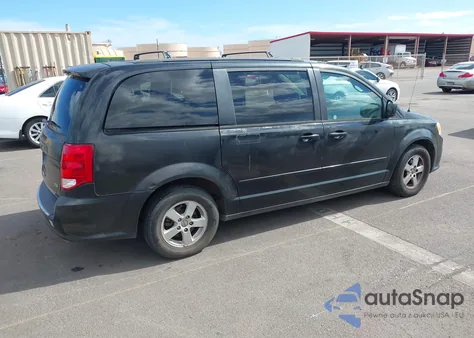 2013 Dodge Grand Caravan Sxt из США, поврежденный, VIN 2C4RDGCG4DR655738